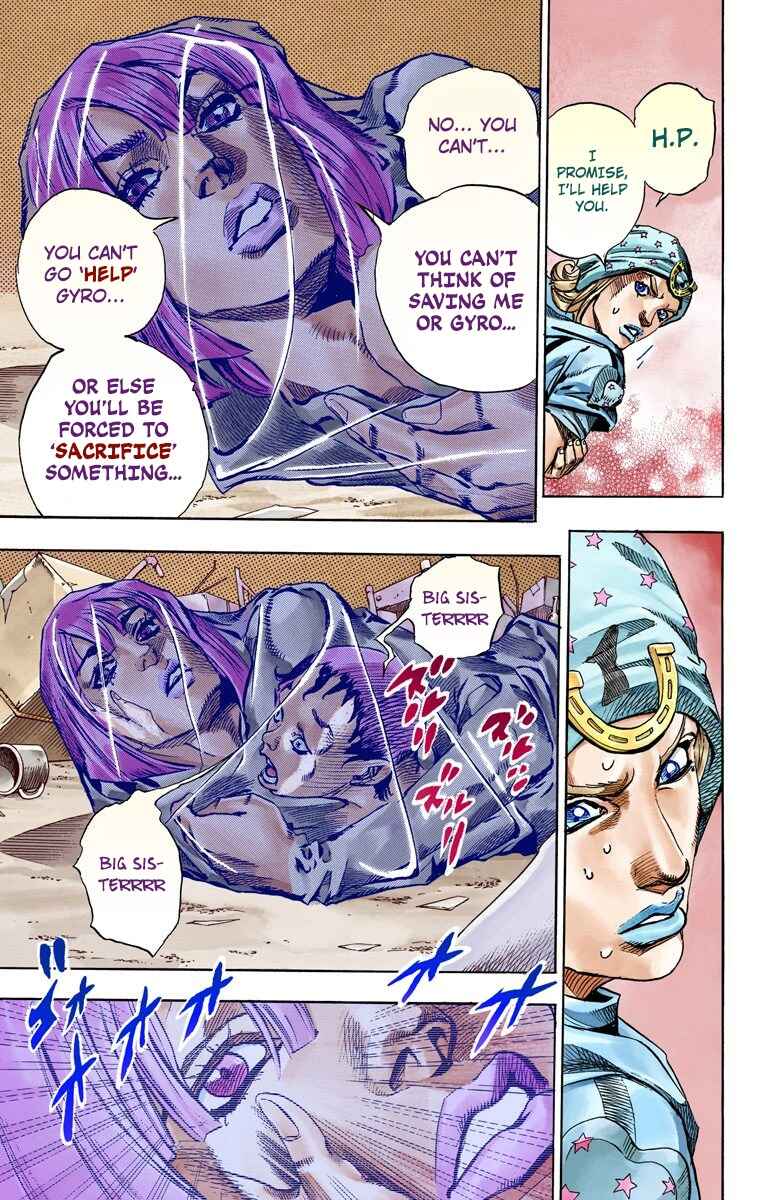 Page 15 Chapter 57 JoJos Bizarre Adventure, Part 7: Steel Ball Run (Official Colored)
