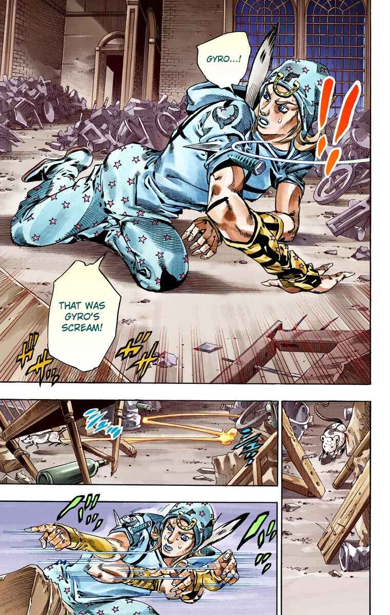 Page 35 Chapter 57 JoJos Bizarre Adventure, Part 7: Steel Ball Run (Official Colored)