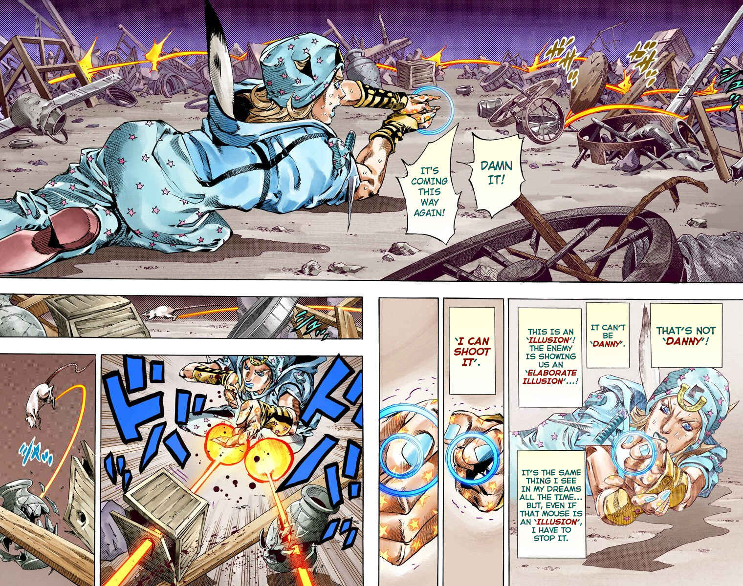 Page 36 Chapter 57 JoJos Bizarre Adventure, Part 7: Steel Ball Run (Official Colored)