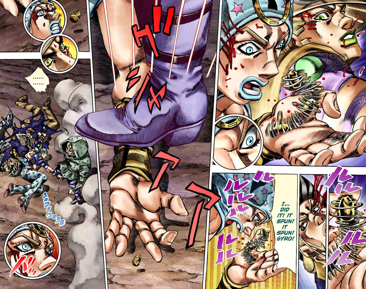 Page 22 Chapter 19 JoJos Bizarre Adventure, Part 7: Steel Ball Run (Official Colored)