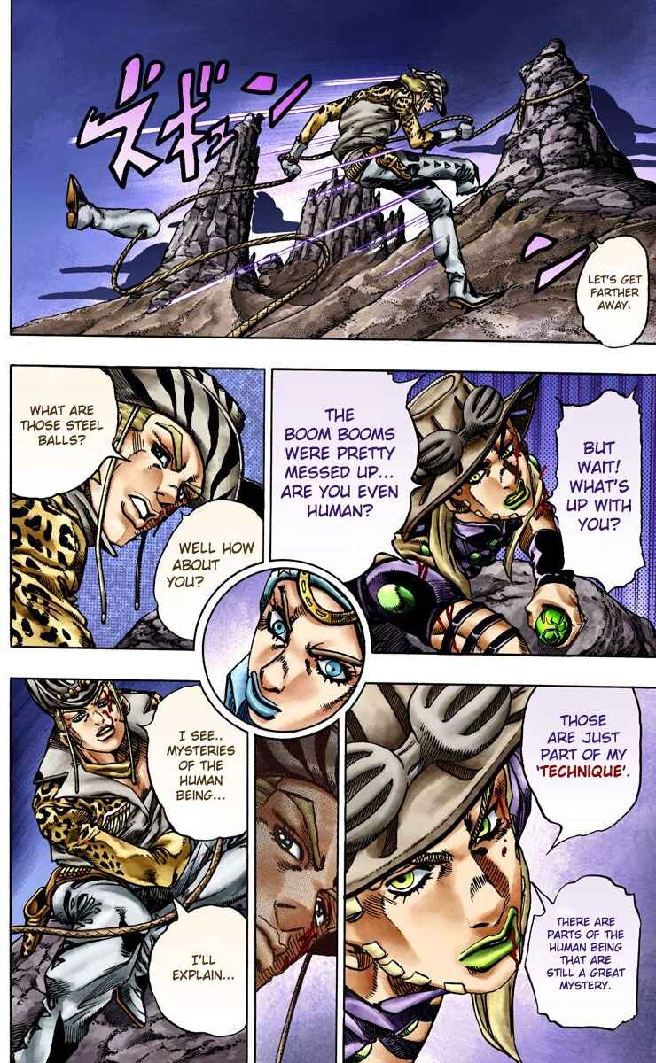 Page 3 Chapter 19 JoJos Bizarre Adventure, Part 7: Steel Ball Run (Official Colored)