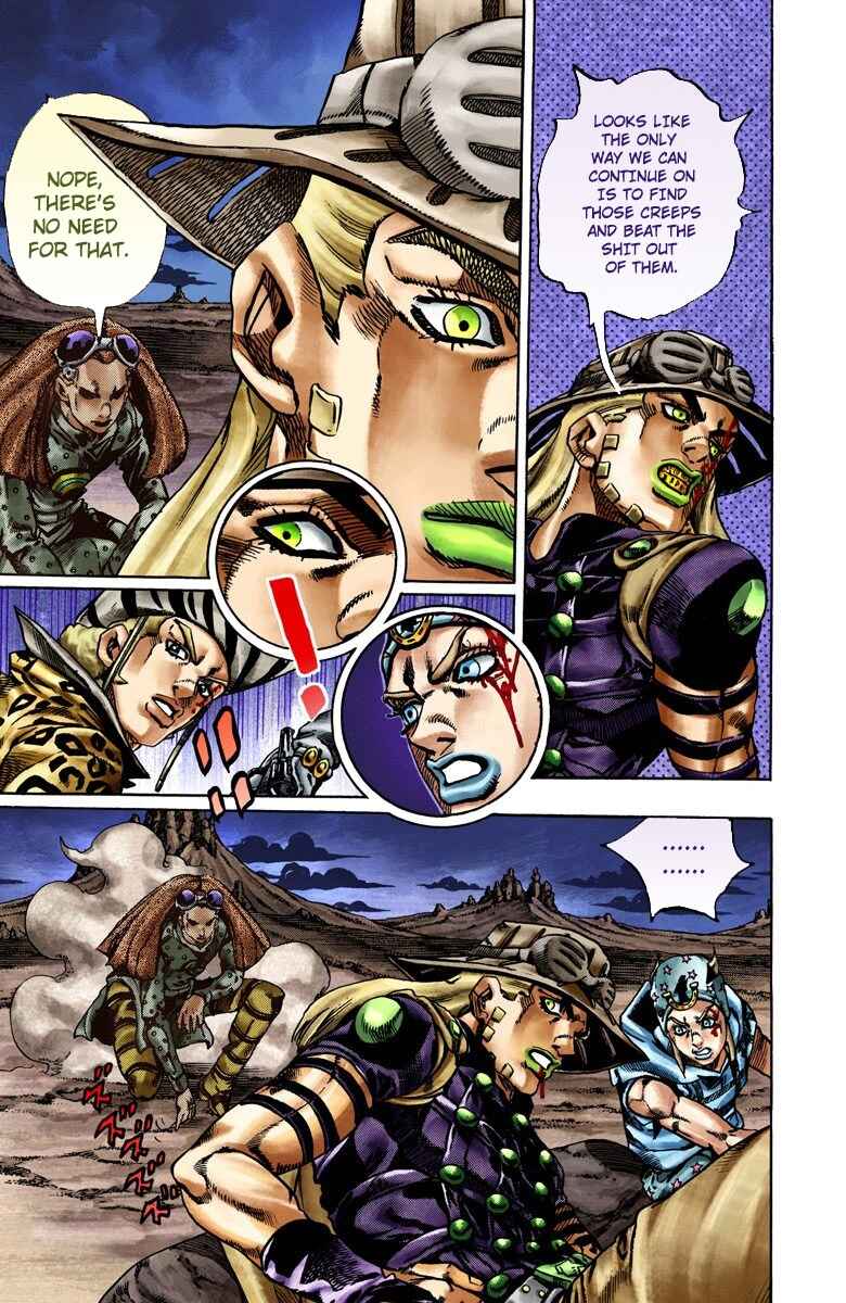 Page 8 Chapter 19 JoJos Bizarre Adventure, Part 7: Steel Ball Run (Official Colored)