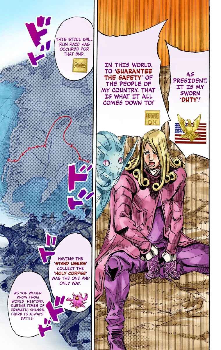 Page 16 Chapter 88 JoJos Bizarre Adventure, Part 7: Steel Ball Run (Official Colored)
