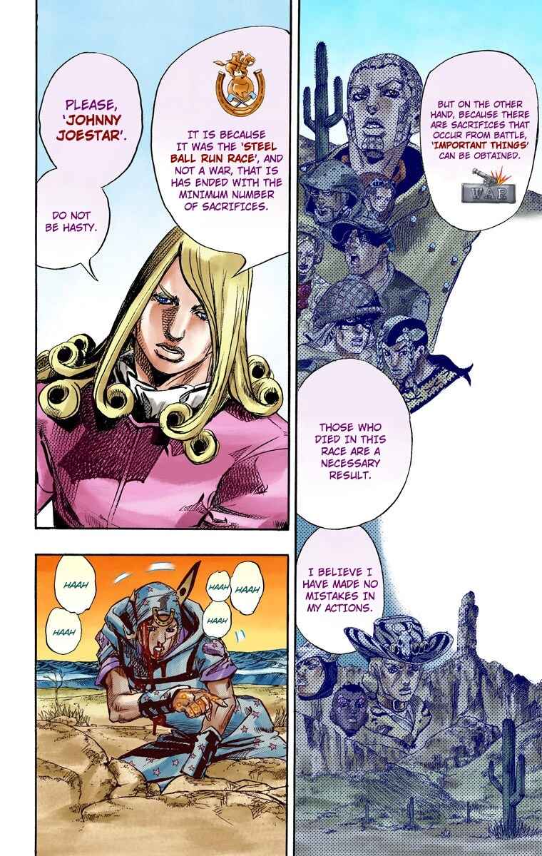 Page 17 Chapter 88 JoJos Bizarre Adventure, Part 7: Steel Ball Run (Official Colored)