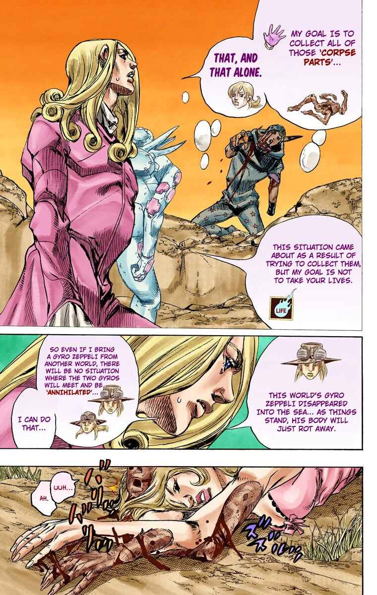 Page 7 Chapter 88 JoJos Bizarre Adventure, Part 7: Steel Ball Run (Official Colored)
