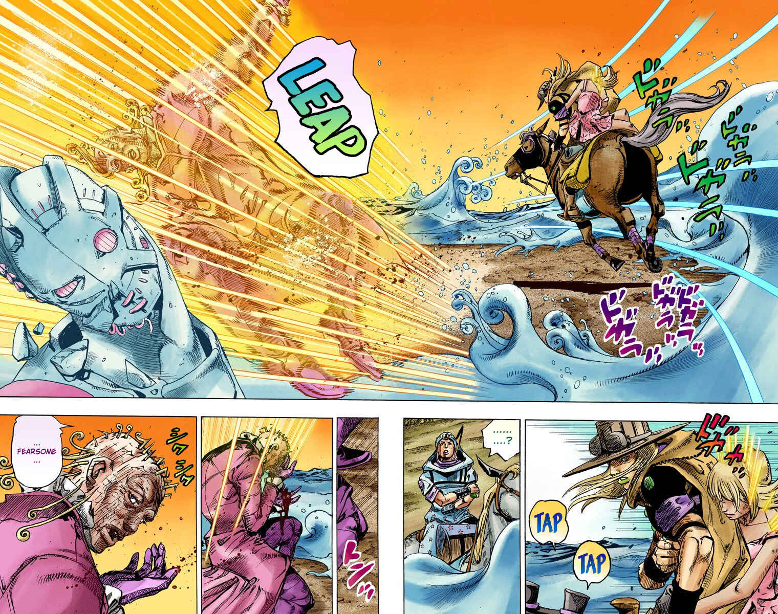 Page 14 Chapter 84 JoJos Bizarre Adventure, Part 7: Steel Ball Run (Official Colored)
