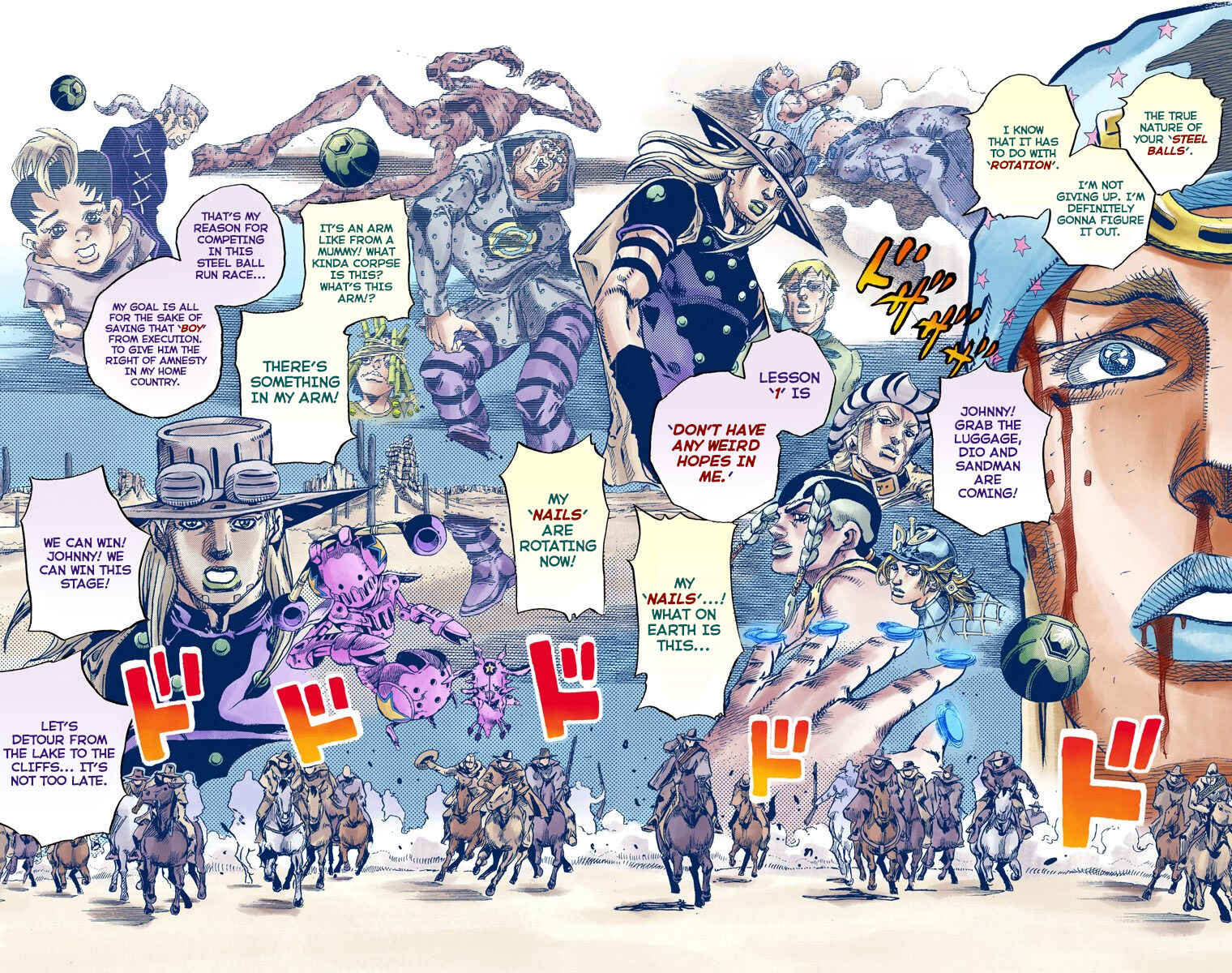 Page 26 Chapter 84 JoJos Bizarre Adventure, Part 7: Steel Ball Run (Official Colored)