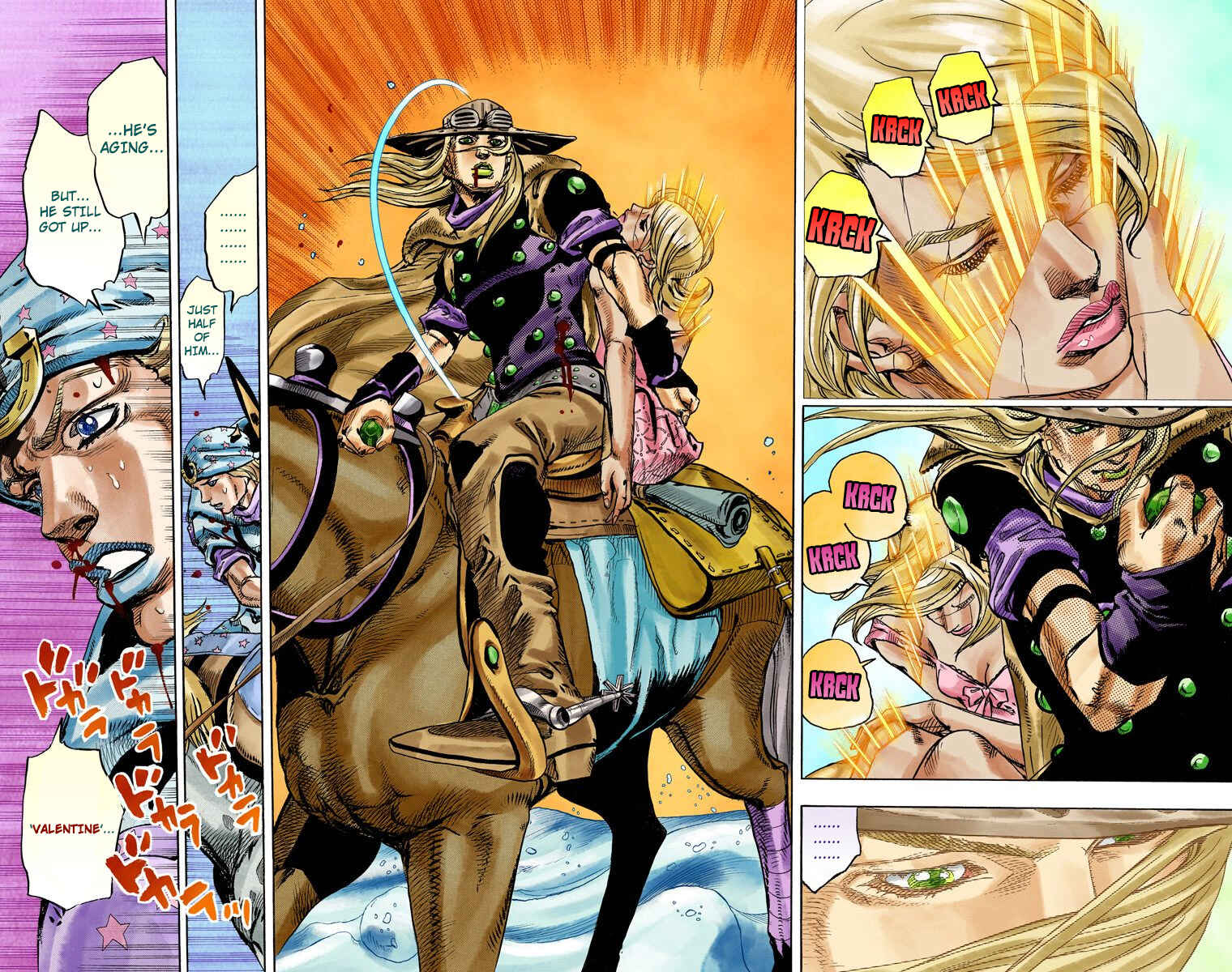 Page 3 Chapter 84 JoJos Bizarre Adventure, Part 7: Steel Ball Run (Official Colored)