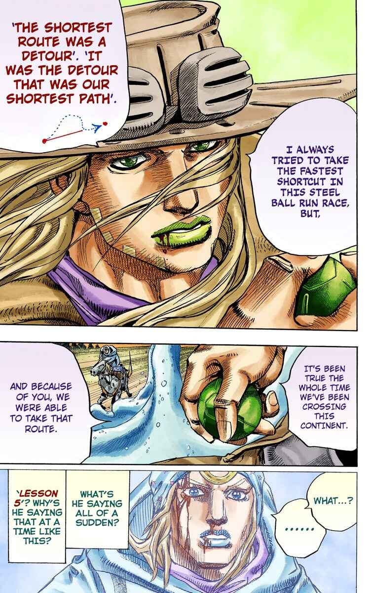 Page 8 Chapter 84 JoJos Bizarre Adventure, Part 7: Steel Ball Run (Official Colored)