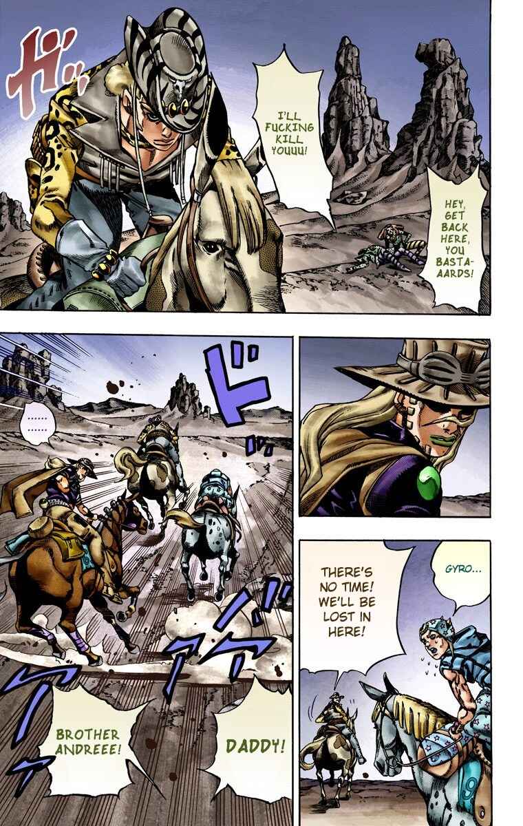Page 11 Chapter 20 JoJos Bizarre Adventure, Part 7: Steel Ball Run (Official Colored)