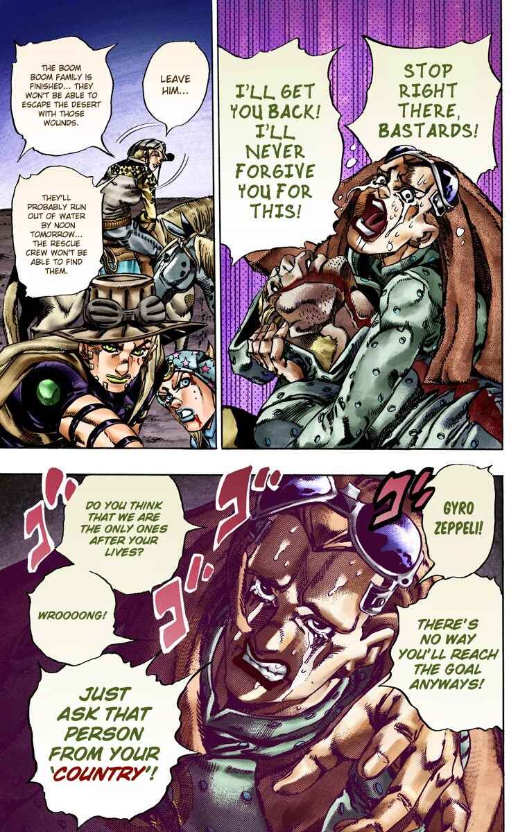 Page 9 Chapter 20 JoJos Bizarre Adventure, Part 7: Steel Ball Run (Official Colored)