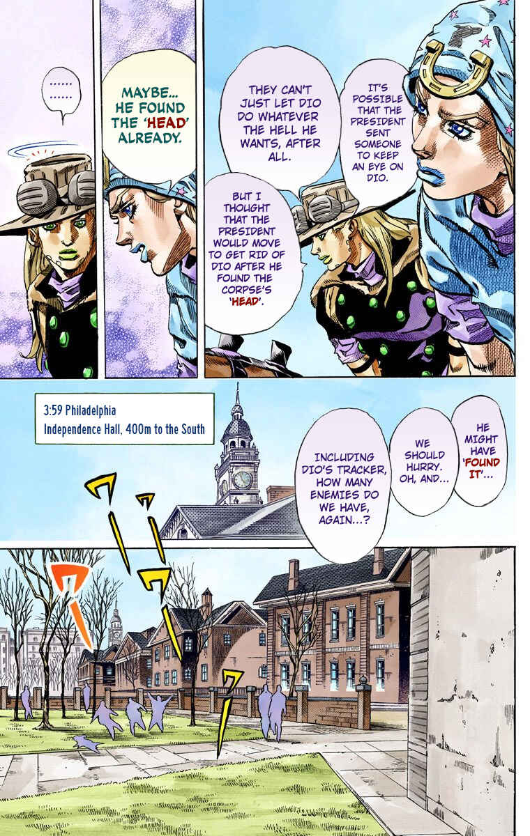 Page 10 Chapter 64 JoJos Bizarre Adventure, Part 7: Steel Ball Run (Official Colored)