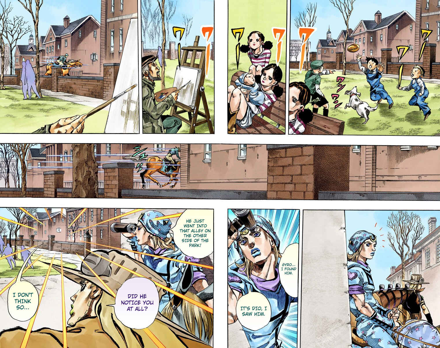Page 11 Chapter 64 JoJos Bizarre Adventure, Part 7: Steel Ball Run (Official Colored)