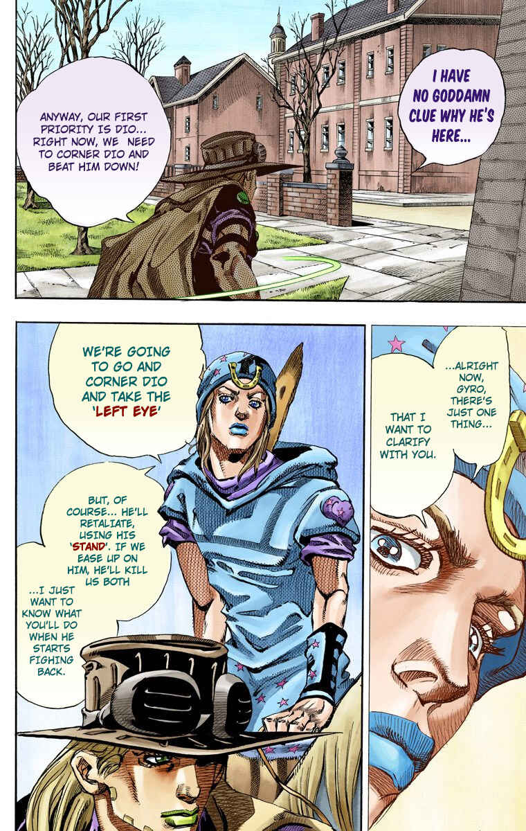 Page 14 Chapter 64 JoJos Bizarre Adventure, Part 7: Steel Ball Run (Official Colored)