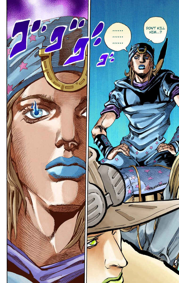 Page 16 Chapter 64 JoJos Bizarre Adventure, Part 7: Steel Ball Run (Official Colored)
