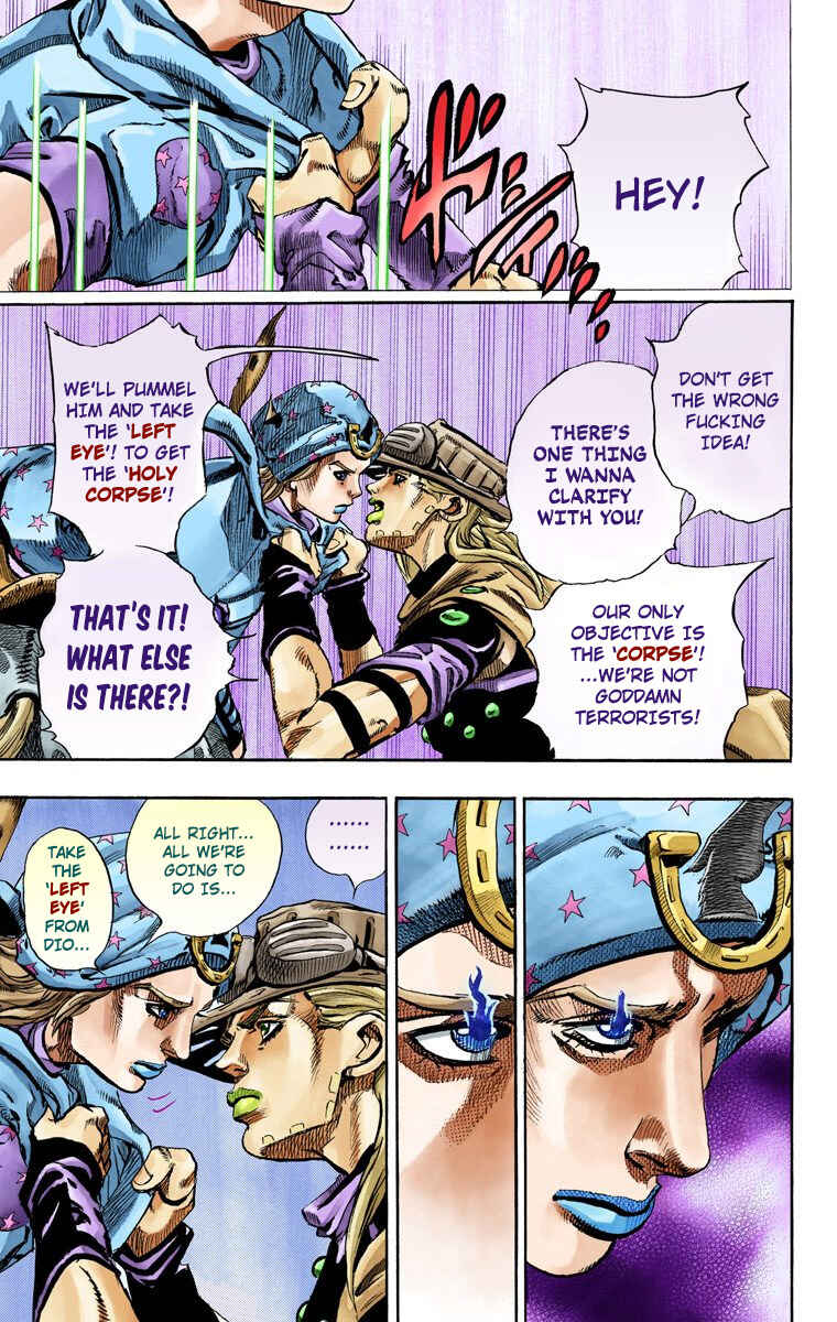 Page 17 Chapter 64 JoJos Bizarre Adventure, Part 7: Steel Ball Run (Official Colored)