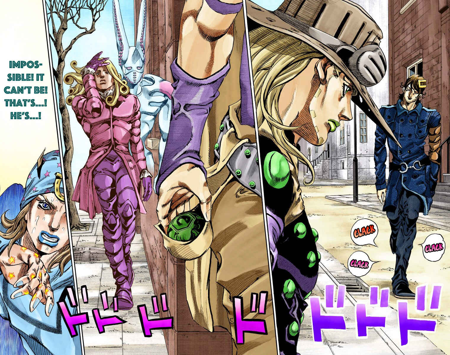 Page 22 Chapter 64 JoJos Bizarre Adventure, Part 7: Steel Ball Run (Official Colored)