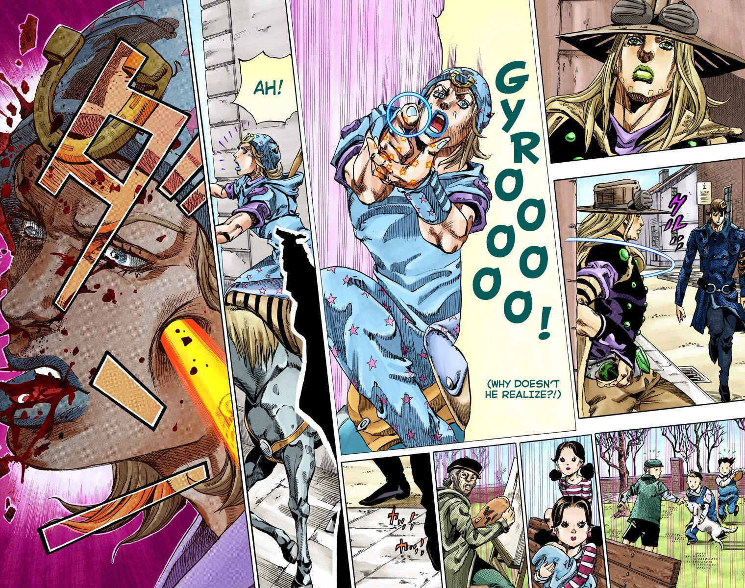 Page 25 Chapter 64 JoJos Bizarre Adventure, Part 7: Steel Ball Run (Official Colored)