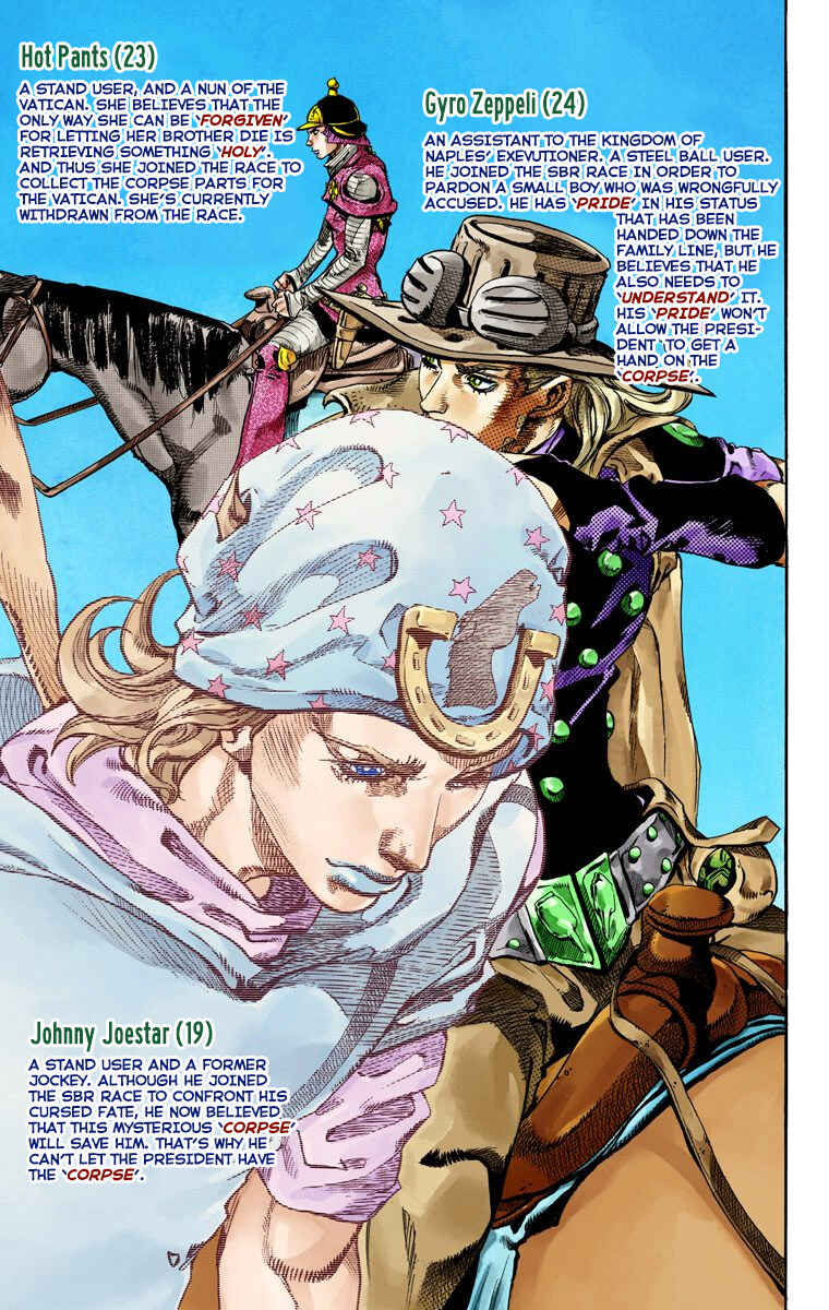 Page 5 Chapter 64 JoJos Bizarre Adventure, Part 7: Steel Ball Run (Official Colored)