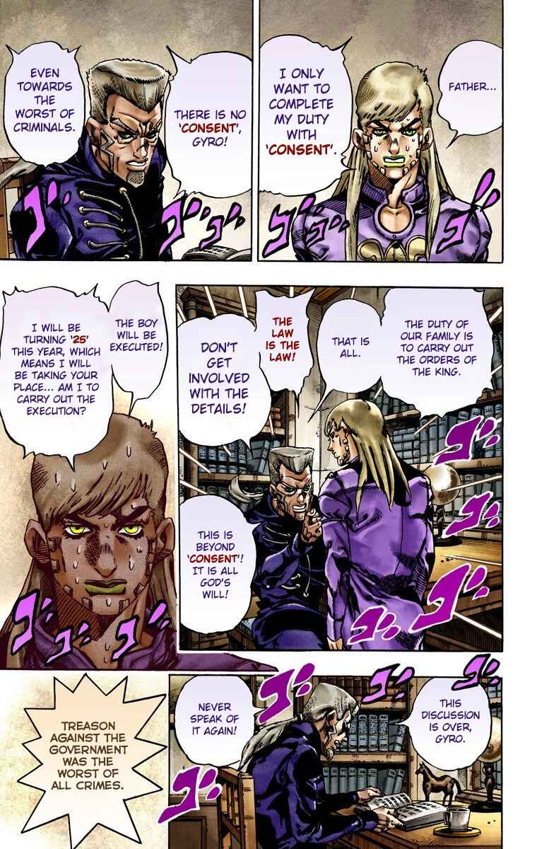 Page 10 Chapter 21 JoJos Bizarre Adventure, Part 7: Steel Ball Run (Official Colored)