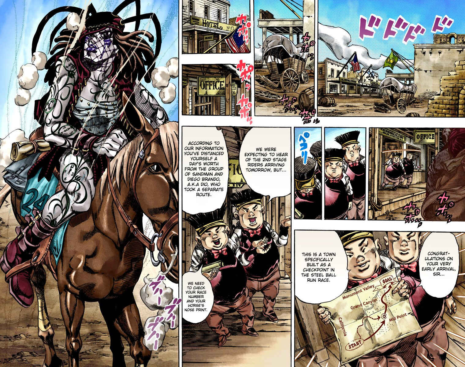 Page 19 Chapter 21 JoJos Bizarre Adventure, Part 7: Steel Ball Run (Official Colored)