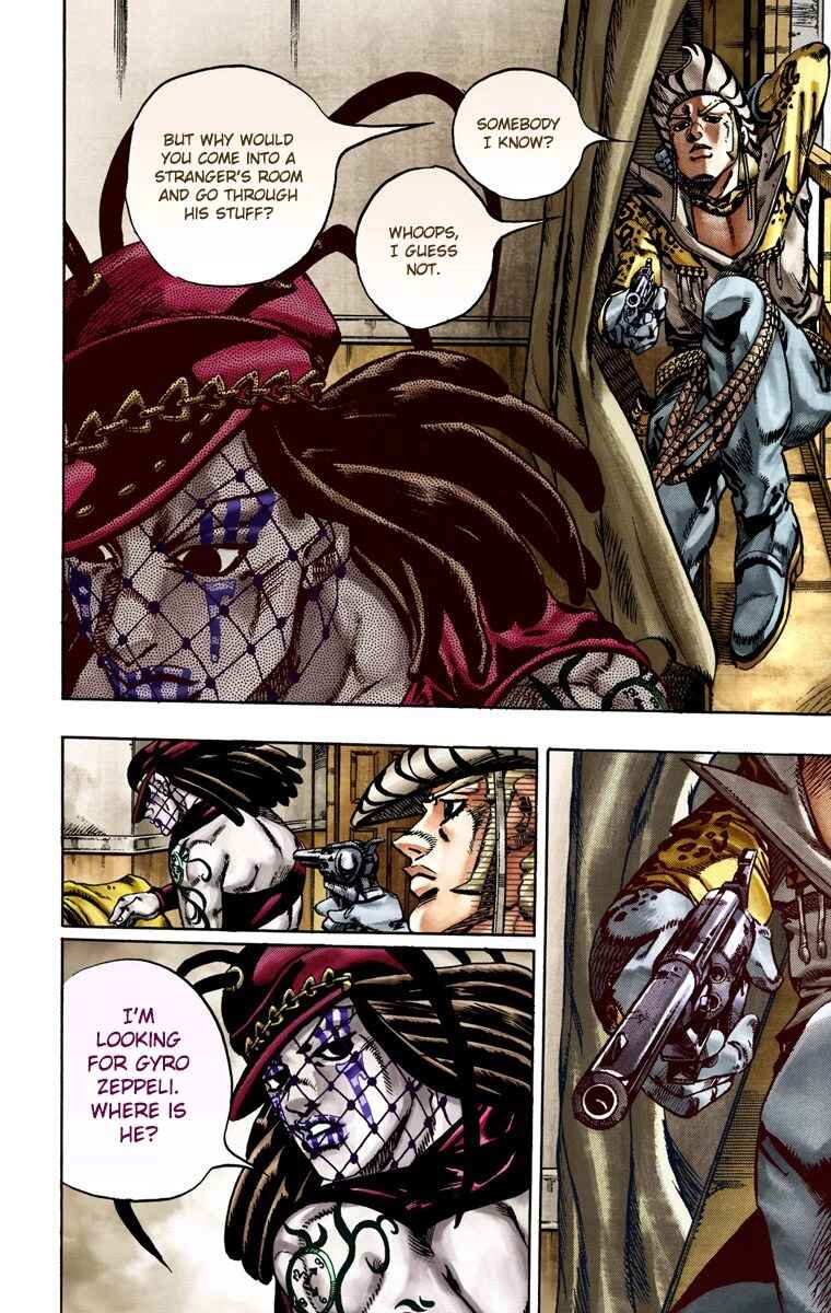 Page 23 Chapter 21 JoJos Bizarre Adventure, Part 7: Steel Ball Run (Official Colored)