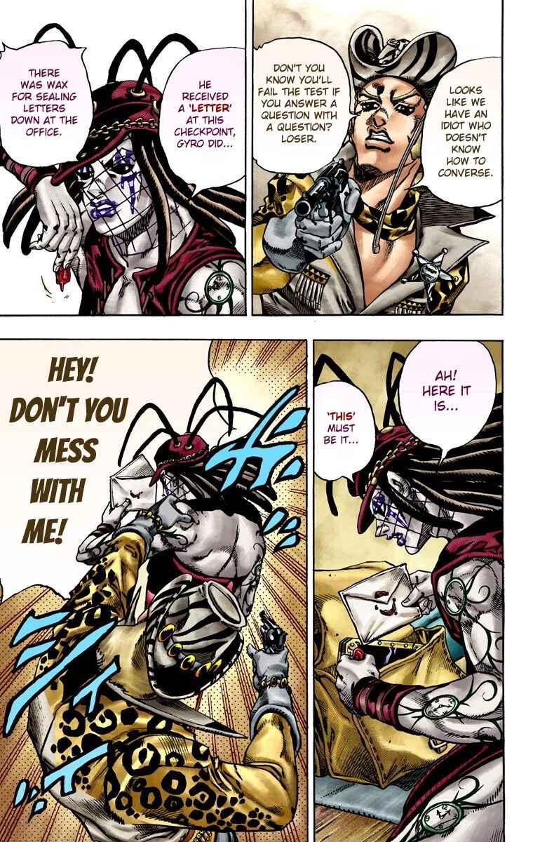 Page 24 Chapter 21 JoJos Bizarre Adventure, Part 7: Steel Ball Run (Official Colored)