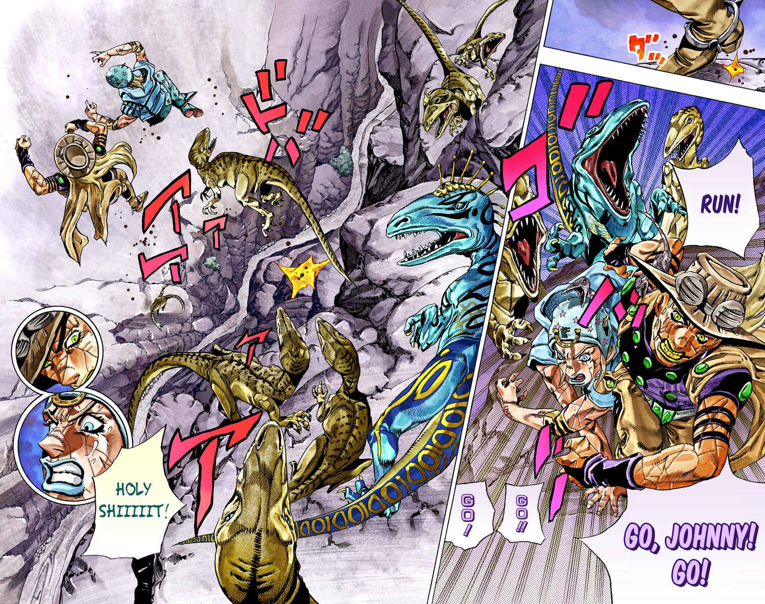 Page 40 Chapter 30 JoJos Bizarre Adventure, Part 7: Steel Ball Run (Official Colored)