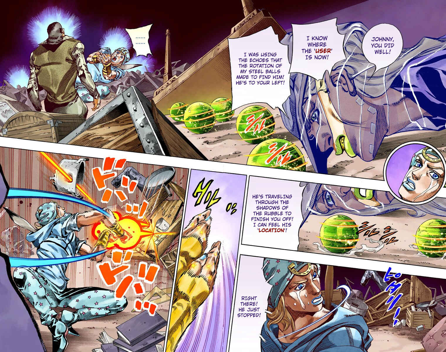 Page 27 Chapter 58 JoJos Bizarre Adventure, Part 7: Steel Ball Run (Official Colored)