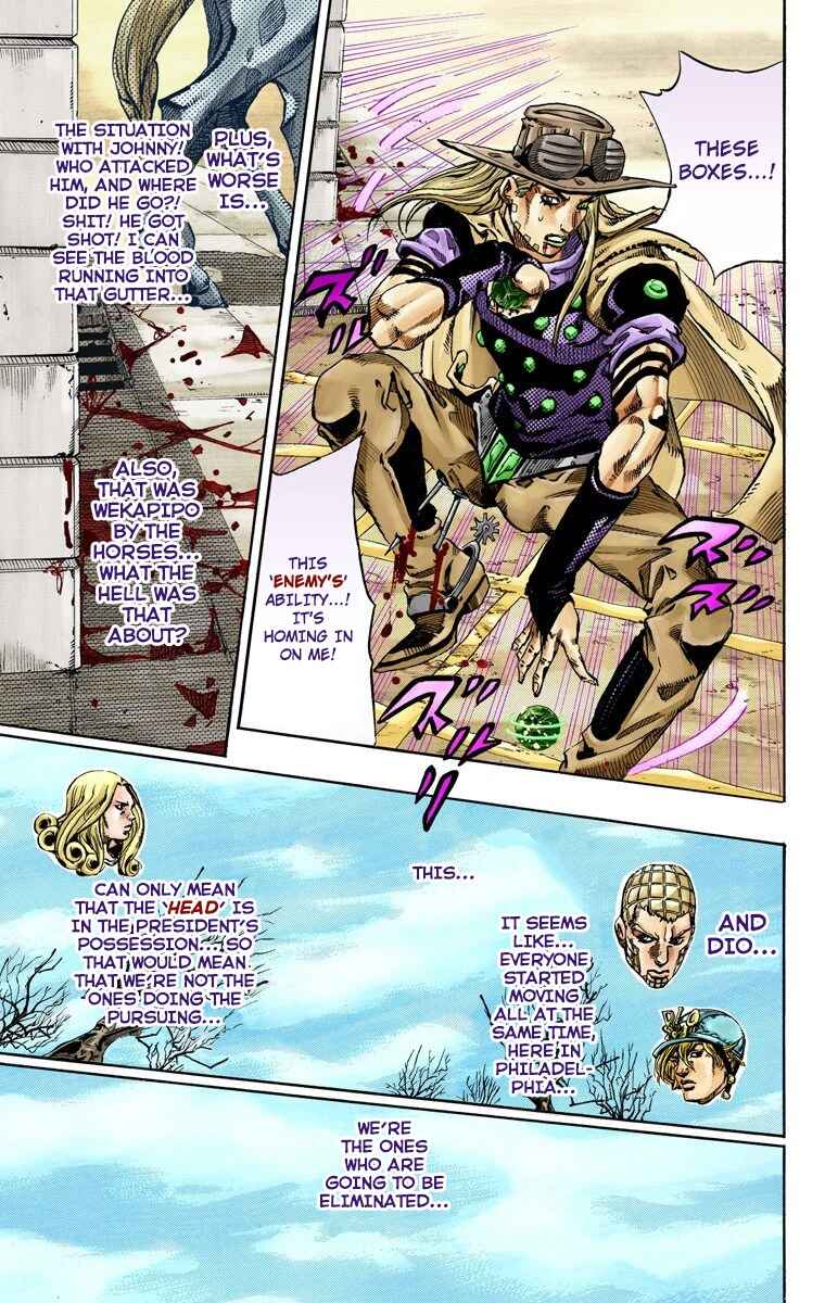 Page 27 Chapter 65 JoJos Bizarre Adventure, Part 7: Steel Ball Run (Official Colored)