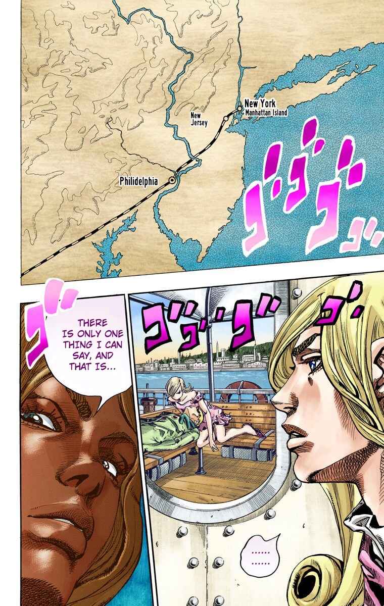 Page 16 Chapter 73 JoJos Bizarre Adventure, Part 7: Steel Ball Run (Official Colored)