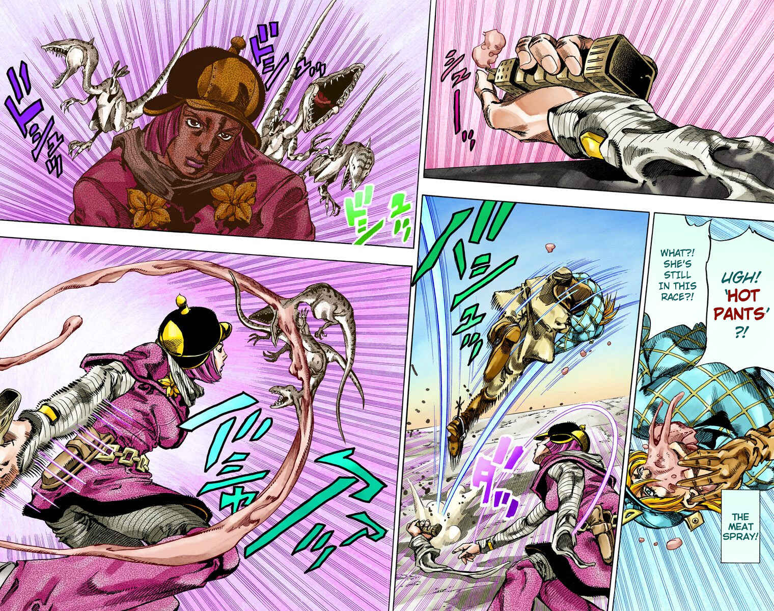 Page 25 Chapter 73 JoJos Bizarre Adventure, Part 7: Steel Ball Run (Official Colored)