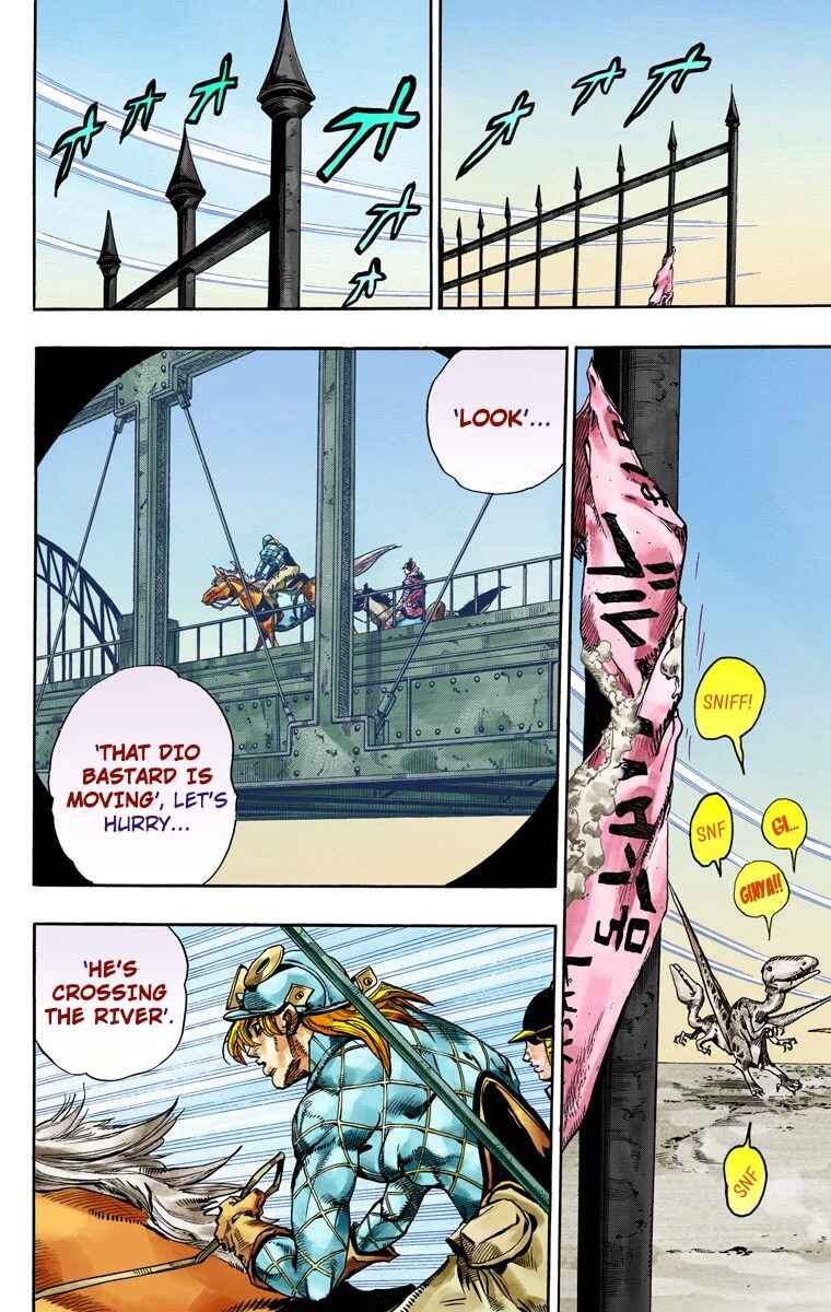Page 34 Chapter 73 JoJos Bizarre Adventure, Part 7: Steel Ball Run (Official Colored)