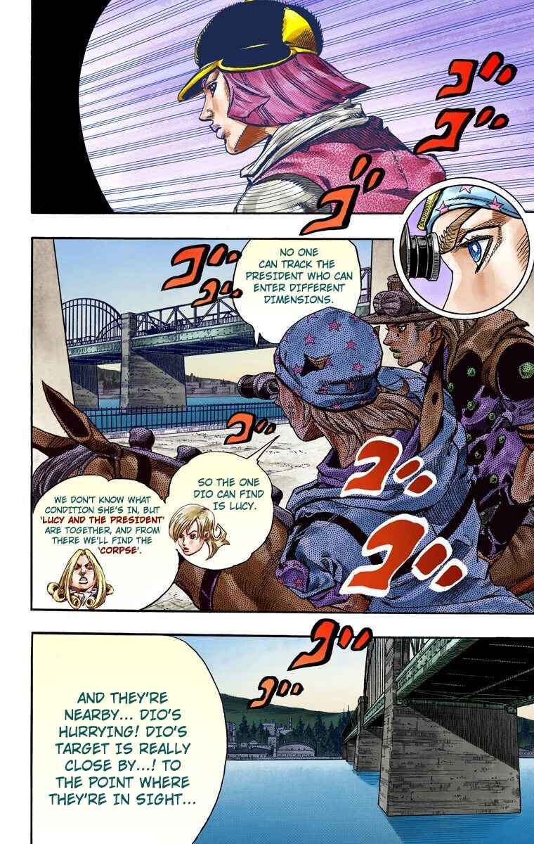 Page 36 Chapter 73 JoJos Bizarre Adventure, Part 7: Steel Ball Run (Official Colored)