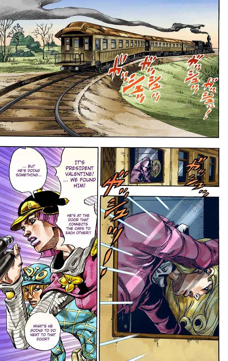 Page 41 Chapter 73 JoJos Bizarre Adventure, Part 7: Steel Ball Run (Official Colored)