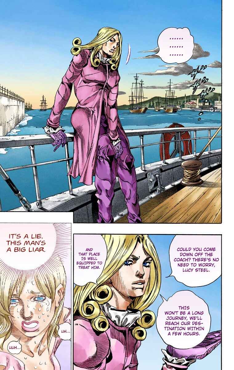 Page 6 Chapter 73 JoJos Bizarre Adventure, Part 7: Steel Ball Run (Official Colored)