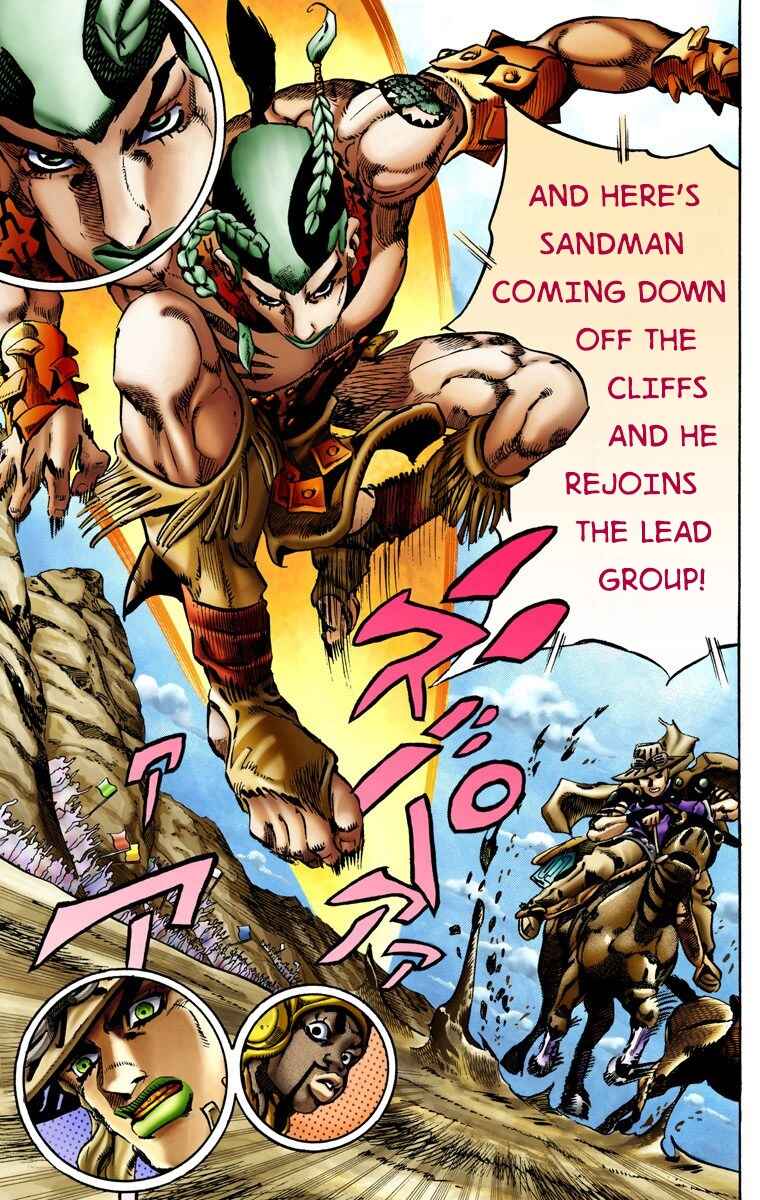 Page 10 Chapter 11 JoJos Bizarre Adventure, Part 7: Steel Ball Run (Official Colored)