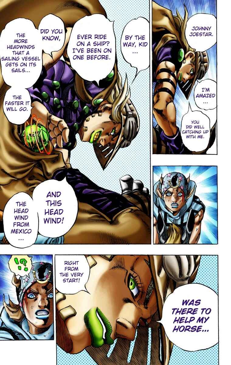 Page 18 Chapter 11 JoJos Bizarre Adventure, Part 7: Steel Ball Run (Official Colored)