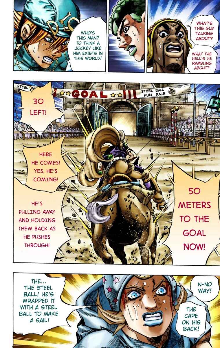 Page 19 Chapter 11 JoJos Bizarre Adventure, Part 7: Steel Ball Run (Official Colored)