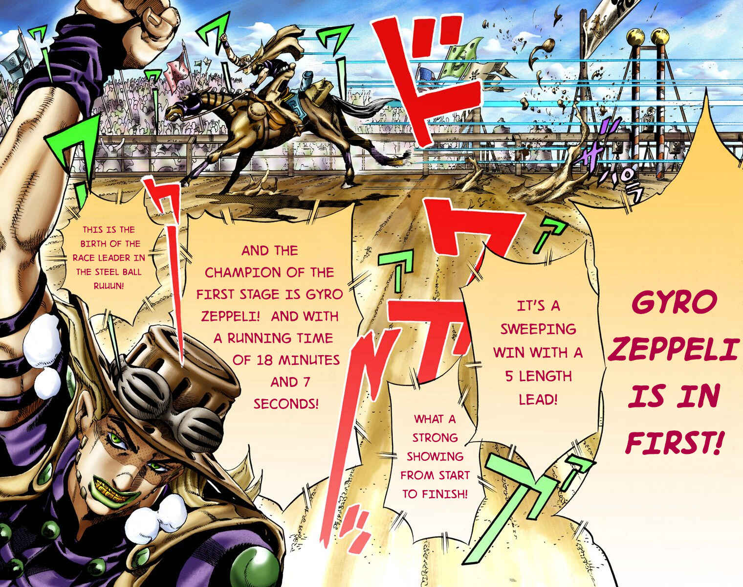 Page 21 Chapter 11 JoJos Bizarre Adventure, Part 7: Steel Ball Run (Official Colored)