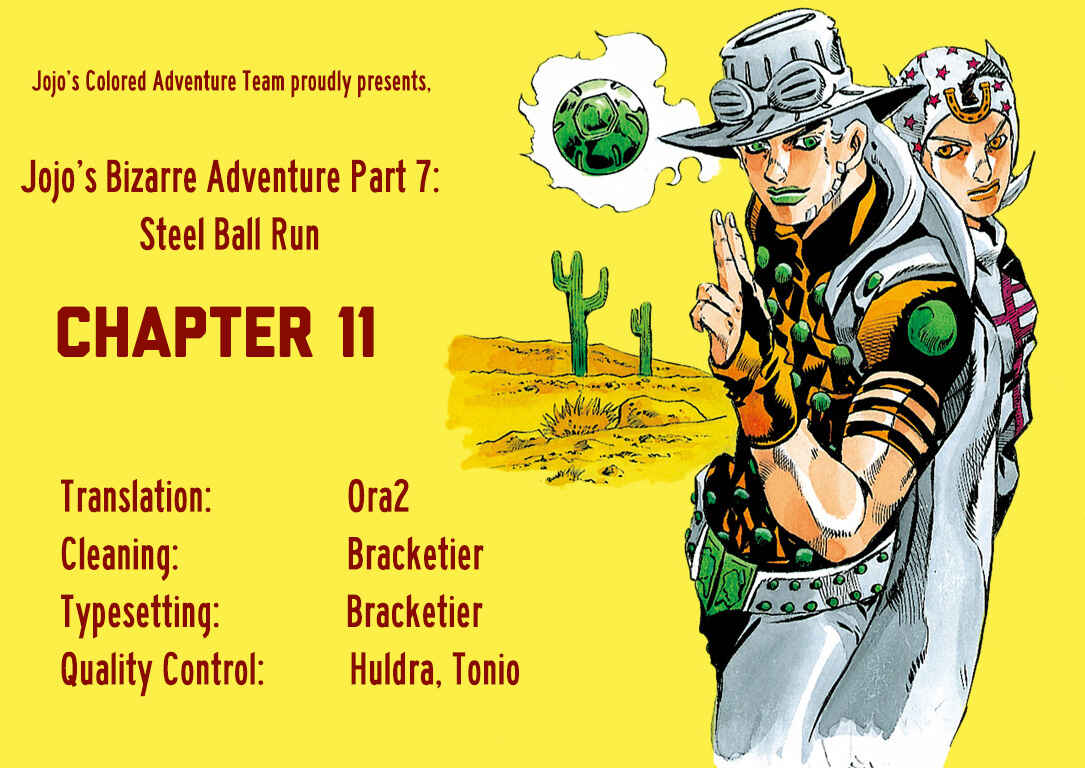 Page 24 Chapter 11 JoJos Bizarre Adventure, Part 7: Steel Ball Run (Official Colored)