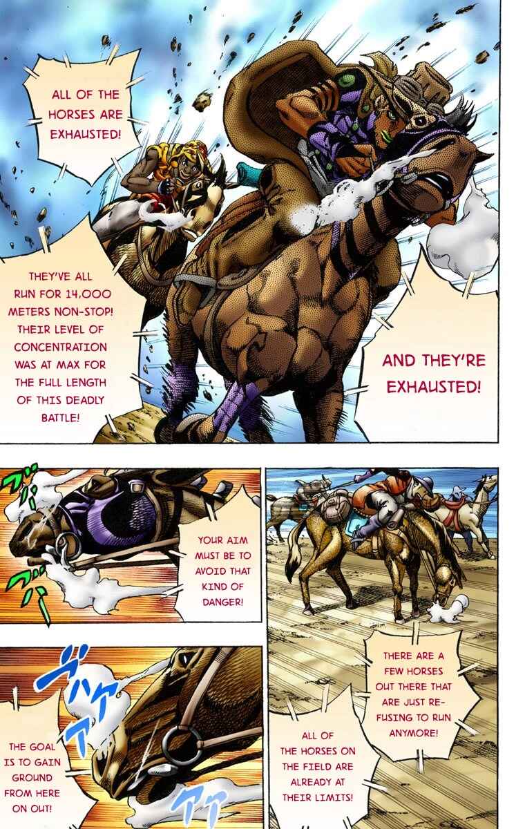 Page 7 Chapter 11 JoJos Bizarre Adventure, Part 7: Steel Ball Run (Official Colored)
