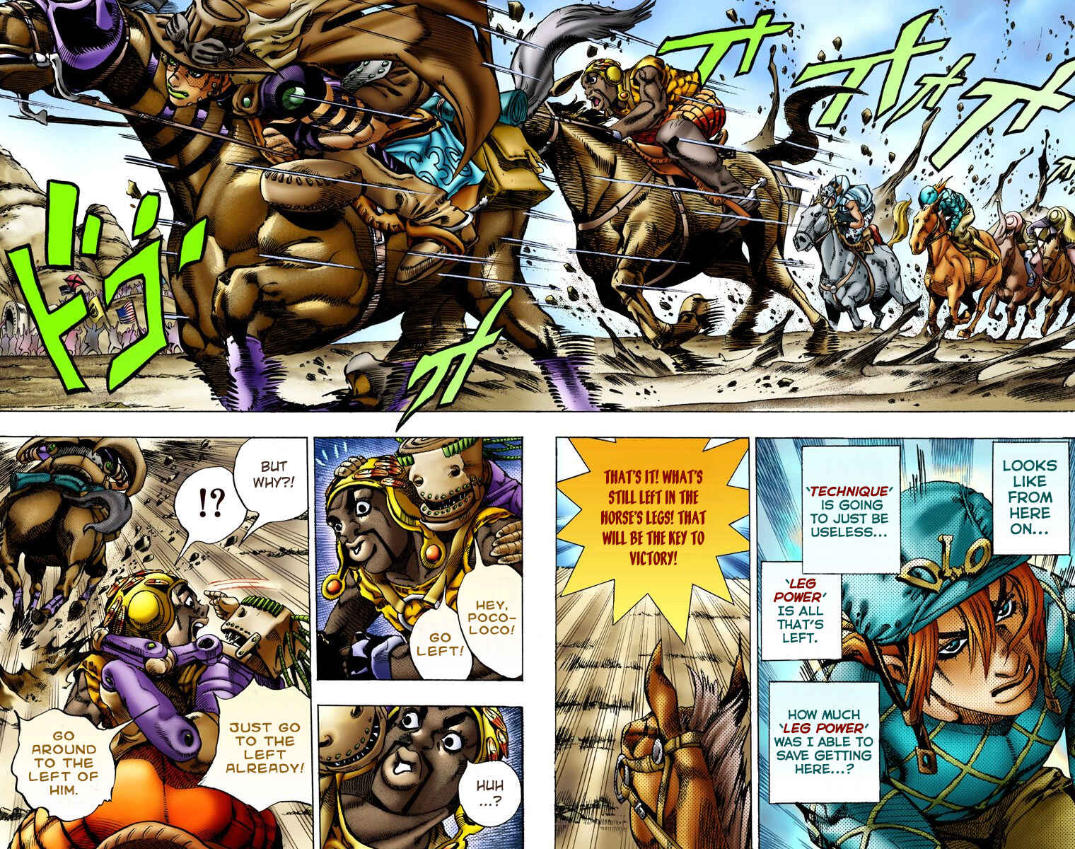 Page 8 Chapter 11 JoJos Bizarre Adventure, Part 7: Steel Ball Run (Official Colored)