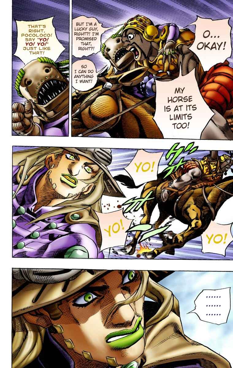 Page 9 Chapter 11 JoJos Bizarre Adventure, Part 7: Steel Ball Run (Official Colored)