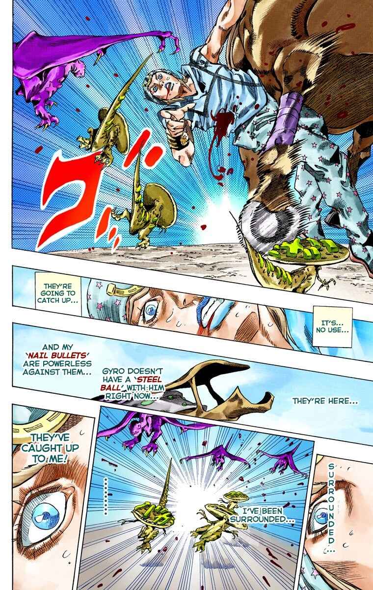 Page 36 Chapter 42 JoJos Bizarre Adventure, Part 7: Steel Ball Run (Official Colored)