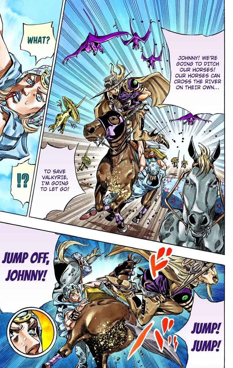 Page 37 Chapter 42 JoJos Bizarre Adventure, Part 7: Steel Ball Run (Official Colored)