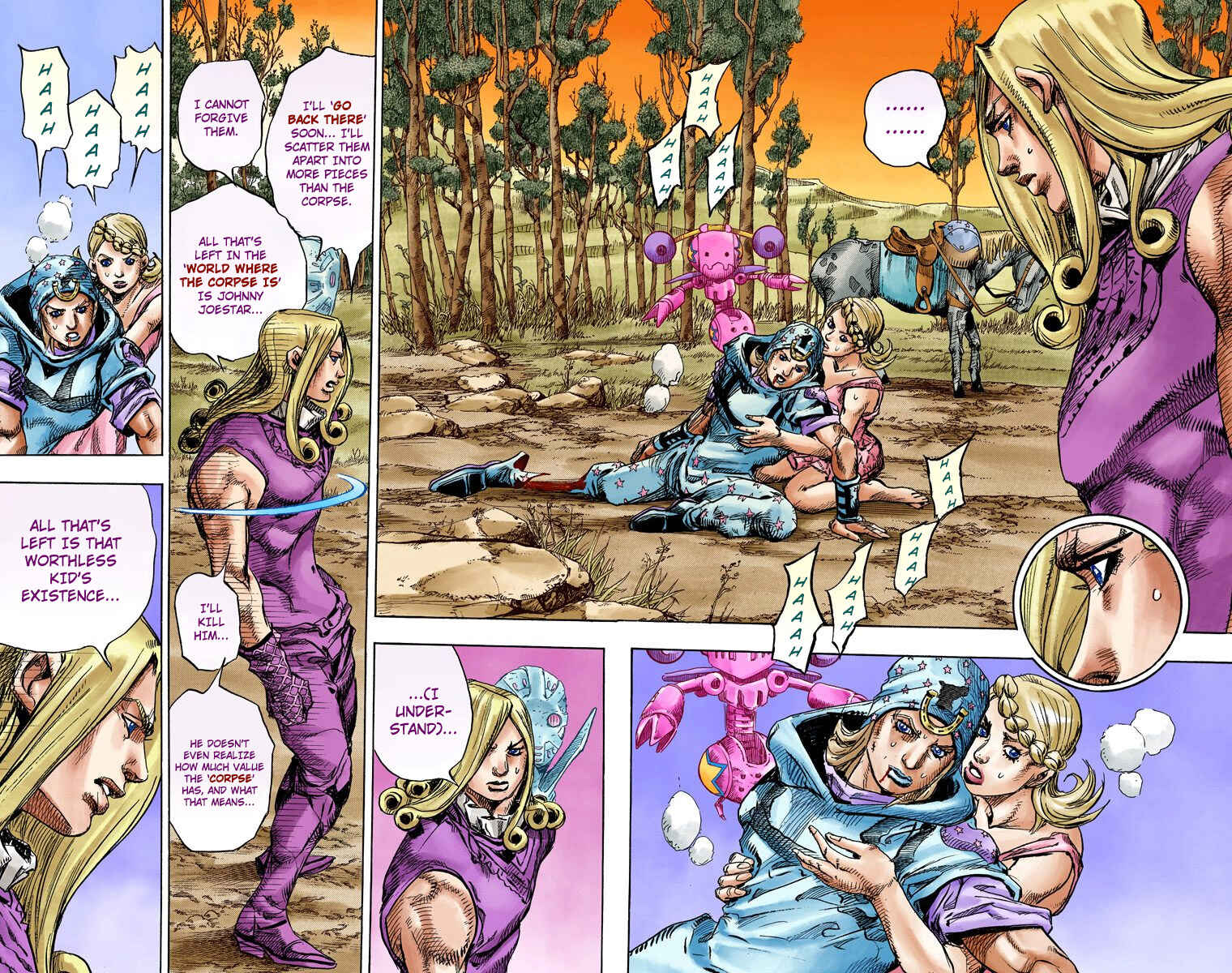 Page 19 Chapter 86 JoJos Bizarre Adventure, Part 7: Steel Ball Run (Official Colored)