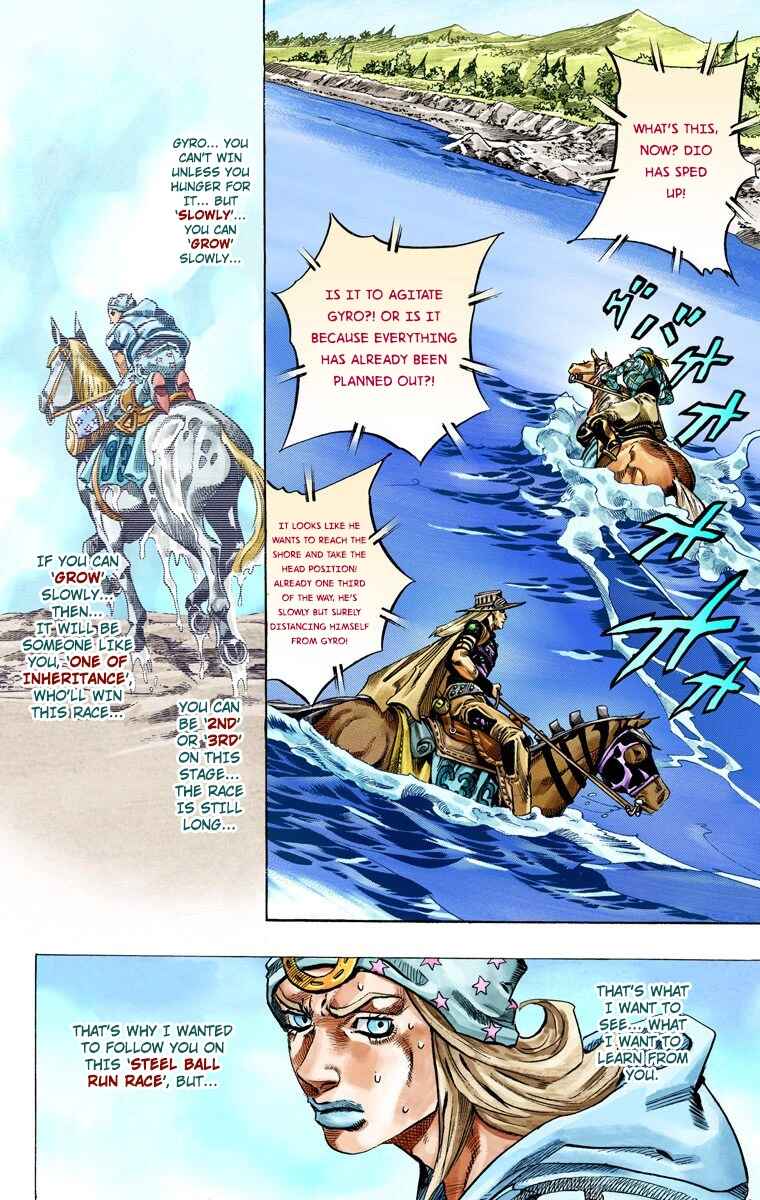Page 19 Chapter 32 JoJos Bizarre Adventure, Part 7: Steel Ball Run (Official Colored)