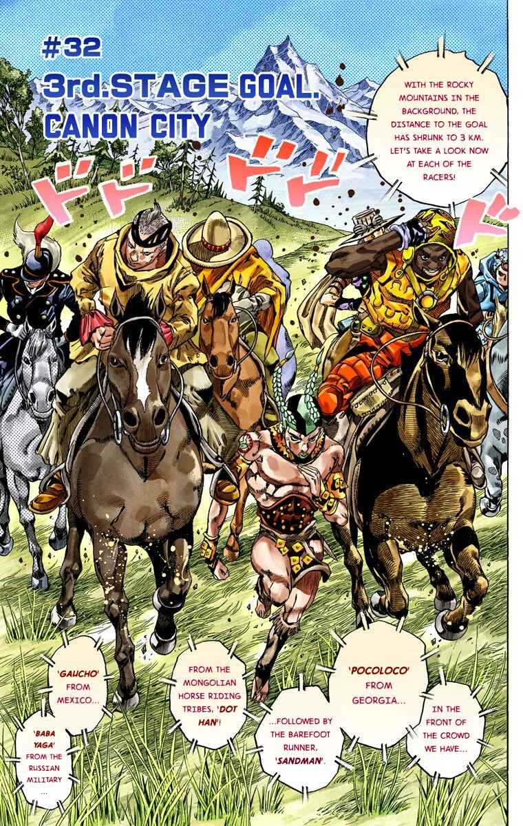 Page 2 Chapter 32 JoJos Bizarre Adventure, Part 7: Steel Ball Run (Official Colored)