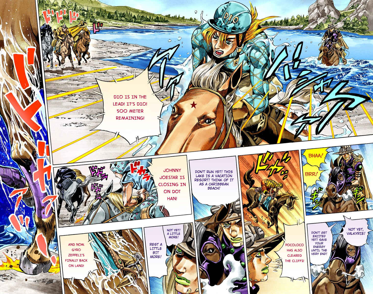 Page 25 Chapter 32 JoJos Bizarre Adventure, Part 7: Steel Ball Run (Official Colored)